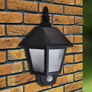 Comparateur de prix : vidaXL Applique murale solaire avec capteur de mouvement