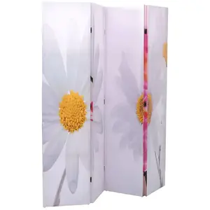 Comparateur de prix : vidaXL Cloison de séparation pliable 160 x 170 cm Fleur