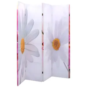 Comparateur de prix : vidaXL Cloison de séparation pliable 200 x 170 cm Fleur