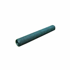 Comparateur de prix : Grillage à poule avec revêtement en PVC 25x0,5 m vert vidaXL