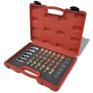 Comparateur de prix : vidaXL Kit de réparation de filetage de bouchon de vidange d'huile