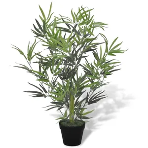 Comparateur de prix : vidaXL Bambou artificiel avec pot 80 cm