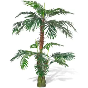 vidaXL Palmier cycus artificiel 150 cm pas cher