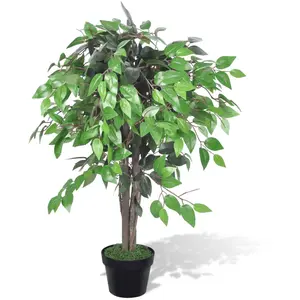 Comparateur de prix : vidaXL Palmier Artificiel Plastique avec Pot 90 cm