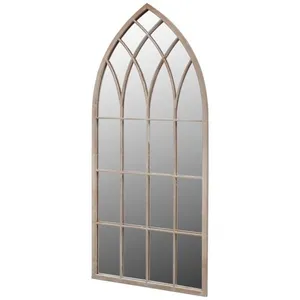 Comparateur de prix : vidaXL Miroir de jardin d'arche gotique 50x115 cm Intérieur/extérieur