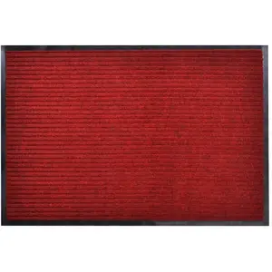 Comparateur de prix : vidaXL Paillasson PVC Rouge 120 x 180 cm