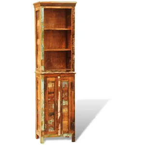 Comparateur de prix : vidaXL Bibliothèque Bois massif de récupération Vintage