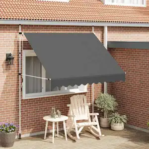 Comparateur de prix : vidaXL Auvent manuel rétractable 250 cm Anthracite