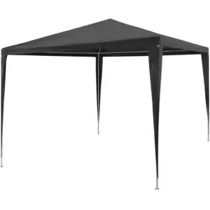Comparateur de prix : vidaXL Tente de réception 3x3 m PE Anthracite