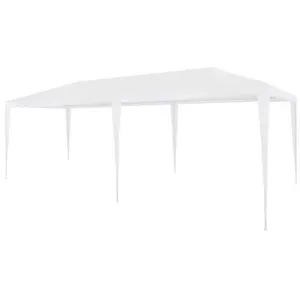 Comparateur de prix : vidaXL Tente de réception 3x6 m PE Blanc