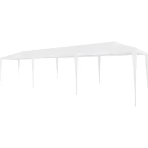Comparateur de prix : vidaXL Tente de réception 3x9 m PE Blanc