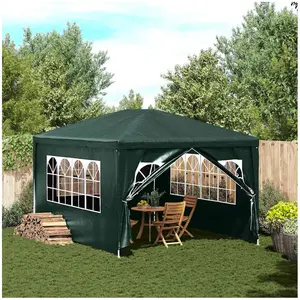 Comparateur de prix : vidaXL Tente de réception 3 x 4 m Vert