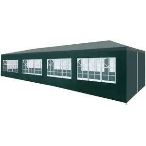 Comparateur de prix : vidaXL Tente de réception 3 x 12 m Vert