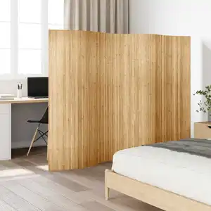 Comparateur de prix : vidaXL Cloison de séparation Bambou 250 x 165 cm Naturel
