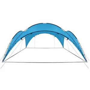 Comparateur de prix : vidaXL Arceau de tente de réception 450x450x265 cm Bleu clair