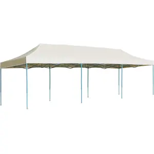 Comparateur de prix : vidaXL Tente de réception pliable 3x9 m Blanc cassé