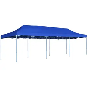 Comparateur de prix : vidaXL Tente de réception pliable 3x9 m Bleu