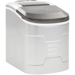 vidaXL Appareil à glaçons Argenté 2,4 L 15 kg / 24 h pas cher