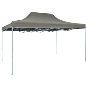 Comparateur de prix : vidaXL Tente pliable escamotable 3 x 4,5 m Anthracite