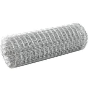 Comparateur de prix : vidaXL Grillage pour volière Acier galvanisé 25x0,5 m Argenté