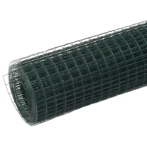 Comparateur de prix : vidaXL Grillage Acier avec revêtement en PVC 10x1,5 m Vert