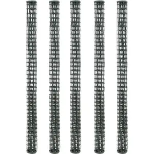 Comparateur de prix : vidaXL Mailles de clôture de jardin 5 pcs PEHD 1x1,2 m Vert