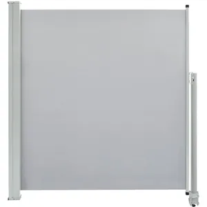 Comparateur de prix : vidaXL Auvent latéral rétractable de patio 140 x 300 cm Gris