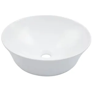 vidaXL Lavabo 41x12,5 cm Céramique Blanc pas cher
