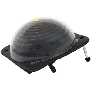 Comparateur de prix : vidaXL Chauffage solaire de piscine 75x75x36 cm HDPE Aluminium