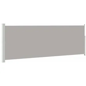 Comparateur de prix : vidaXL Auvent latéral rétractable 160 x 500 cm Gris
