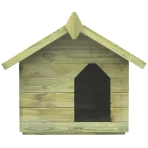 Comparateur de prix : vidaXL Niche de jardin avec toit ouvrant Bois de pin imprégné