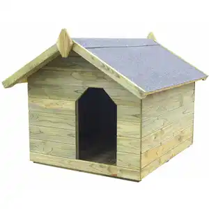 Comparateur de prix : vidaXL Niche de jardin avec toit ouvrant en bois de pin imprégné