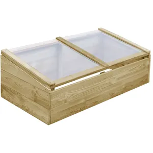 vidaXL Serre Bois de pin imprégné 100x50x35 cm