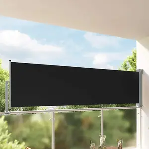 Comparateur de prix : vidaXL Auvent latéral rétractable de patio 100 x 300 cm Noir
