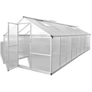 vidaXL Serre Aluminium 481x250x195 cm 23,44 m³ 45218