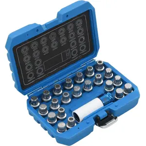 Comparateur de prix : vidaXL Jeu de douilles de verrouillage de jante 23 pcs pour VAG