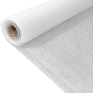 vidaXL Bâche Leno 260 g/m² 3 x 5 m Blanc pas cher