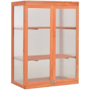 vidaXL Serre Bois 75x47x109 cm
