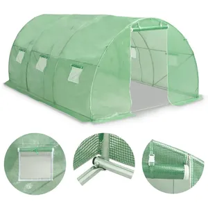 vidaXL Serre 13,5 m² 450x300x200 cm