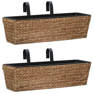Comparateur de prix : vidaXL Jardinières 2 pcs Jacinthe d'eau