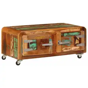 Comparateur de prix : vidaXL Table basse 85 x 55 x 40 cm Bois de récupération massif