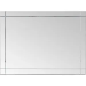Non communiqué vidaXL Miroir mural 60x40 cm Verre pas cher