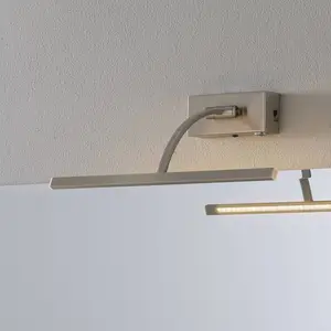 Freelight Applique LED Matisse, largeur 34 cm, argentée pas cher