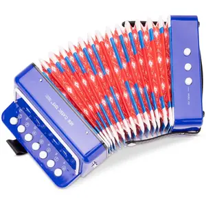 Comparateur de prix : Instrument à Vent - NEW CLASSIC TOYS - Accordéon Bleu - Pour Débutants