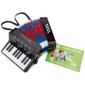 Comparateur de prix : New Classic Toys Accordéon Noir - Jeux premier âge - Jeux d'éveil - Jouets musicaux