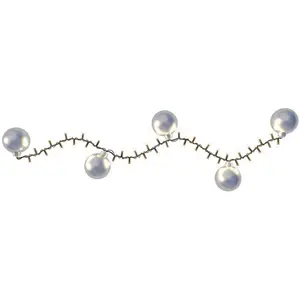 Hemsson Guirlande LED 2en1, argenté glacé, 550 LED pas cher