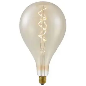 Schiefer Lighting Ampoule Filament Gls Spiral Xxl Led E27 450 Lm Coloris DoréVendu parmanutan