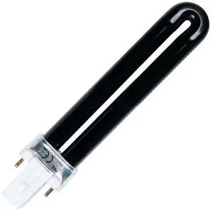 SPL | Lampe fluorescente compacte | Raccord G23 | T4 | 9W | Lampe UV avec lumière bleue |17cmVendu parampoulepascher