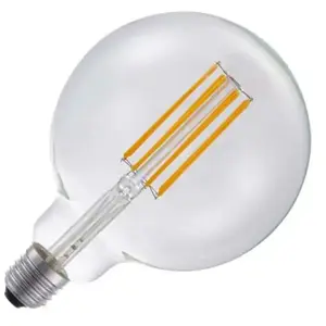 Comparateur de prix : Schiefer Lighting Ampoule Filament Led E27 G125 550 Lm 8w Clair