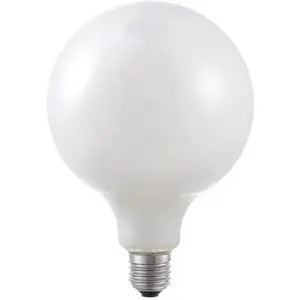 Comparateur de prix : Schiefer Lighting Ampoule Filament Led E27 G125 550 Lm 6.5w Opale